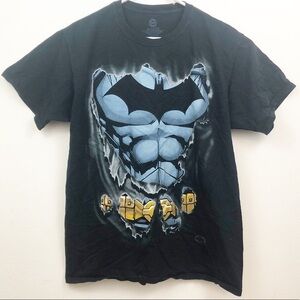 DC Comics Batman Black Tee Shirt Size Large